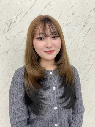 ロング 🖤韓国･網紅 KOYUKI🖤のヘアスタイル