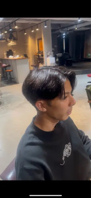 ミディアム 川路 創太メンズ限定のヘアスタイル