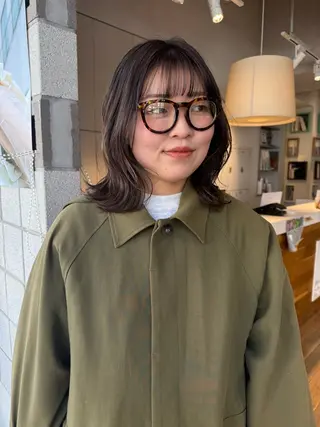 ミディアム 松本  夏海のヘアスタイル