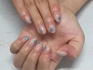 ネイル 𖡼 yumenoのネイルデザイン