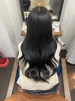 ロング カラー ヘアアレンジ 🍒ᩚ名駅/艶髪 縮毛矯正/あゆ🍒ᩚのヘアスタイル