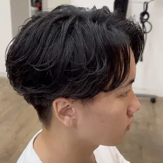 ショート 岡本 拡夢のヘアスタイル