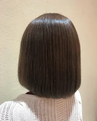 ミディアム カラー 木村 真知子のヘアスタイル