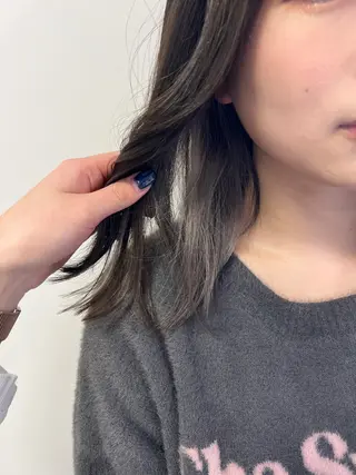 ミディアム 【Natural】 KURUMI🍒のヘアスタイル