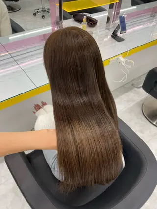 ロング カラー 🦋色落ち綺麗カラー メンズYUZU🦋‪のヘアスタイル