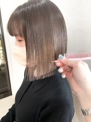 ショート ショート✨ボブ✨代表 新田見美仁のヘアスタイル