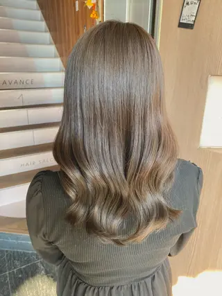 ミディアム カラー ヘアアレンジ 村上 ゆういのヘアスタイル