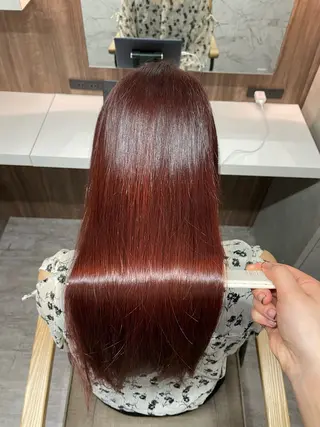 ロング 森木 遥香のヘアスタイル