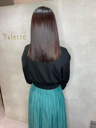 セミロング カラー 豊中/メンズ特化 岡田 龍之介のヘアスタイル
