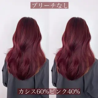 ロング 韓国✖️網紅🖤 パーマYURIYAのヘアスタイル
