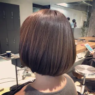 ショート カラー 髪質改善🌈縮毛矯正 荻原　達矢のヘアスタイル