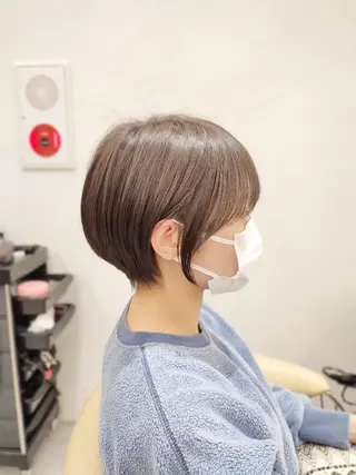 ショート 【似合わせ・レイヤー ・パーマ】海気のヘアスタイル