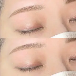 アイブロウ パリエクまつげパーマ /LED/中谷のマツエク・マツパデザイン