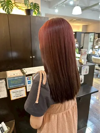 ロング カラー 近藤 優羽のヘアスタイル