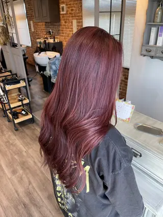 ロング カラー Felice Erikaのヘアスタイル