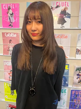 ロング カラー ヘアアレンジ キッズ ravens代表 🍀【ヒロム】🍀のヘアスタイル