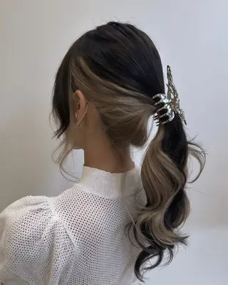 ロング カラー ︎︎☁🧺チヒロ モデル募集🧺︎︎☁のヘアスタイル