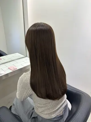 ロング カラー 銀座/ヘアセット/ 島村美帆のヘアスタイル