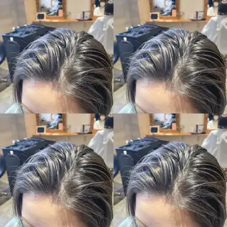 ミディアム カラー レイヤー×艶髪特化 マネージャー安藤光司のヘアスタイル
