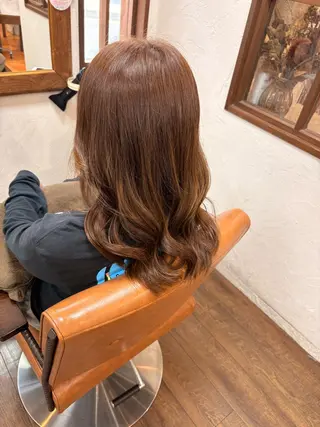 カラー 三宅　デザインカラー 透明感カラー✨のヘアスタイル