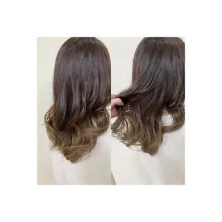 カラー SALOWIN栄 高須大貴のヘアスタイル