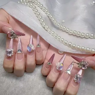 ネイル Snow nail  💕 新宿🌸のネイルデザイン