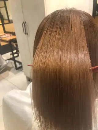 ミディアム 最高峰美髪矯正No1 toshiのヘアスタイル