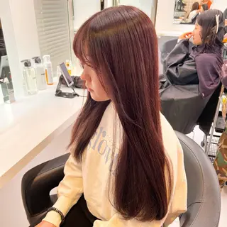 ロング カラー 💖札幌カラー 指名No.1💖玲奈のヘアスタイル