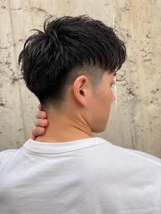 ショート メンズ 浅見 天翔のヘアスタイル