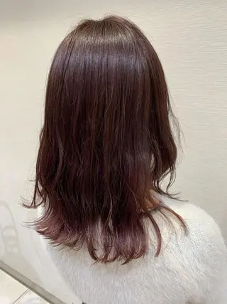 ミディアム カラー 【メンズ縮毛矯正】 田中秀斗のヘアスタイル