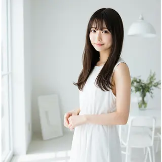 セミロング ✂︎ ｼﾝﾀｸ ✂︎のヘアスタイル