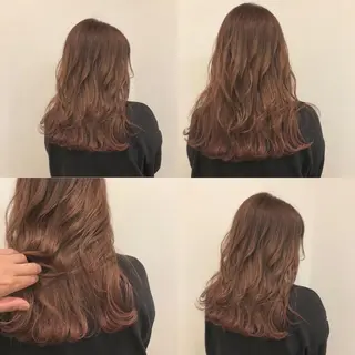 ロング カラー パーマ ヘアアレンジ メンズ キッズ ネイル マツエク・マツパ MEGUMI megumiのヘアスタイル