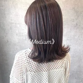 ミディアム カラー ヘアアレンジ 🌻あいり merci.🌻のヘアスタイル