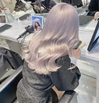セミロング カラー ヘアアレンジ メンズ特化モテヘア 🌙Nanakaのヘアスタイル
