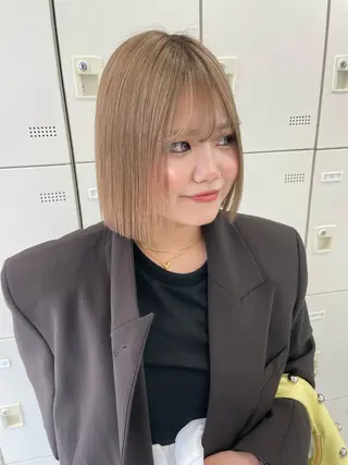 カラー mayu/ブリーチ/ layer/似合わせのヘアスタイル