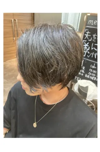ミディアム メンズ 仁和山 晃のヘアスタイル