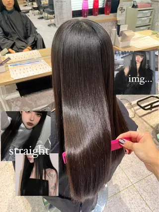 ロング 髪質改善&艶カラー/ ほんだあみ (♡)のヘアスタイル