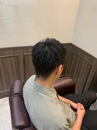 メンズ フリーランス理美容師 いさかのヘアスタイル