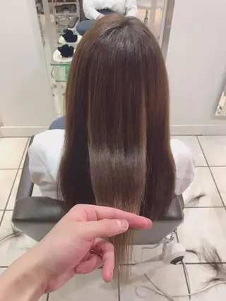 ロング 韓国ヘア×髪質改善 ⭐️谷遼平⭐️のヘアスタイル
