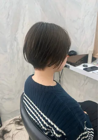ショート Gardenhair 小笠原篤矢ショートのヘアスタイル