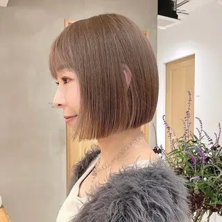 ショート カラー 高発色ブリーチ/ ハイレイヤー🪽aiのヘアスタイル