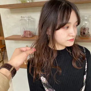 セミロング 【美髪矯正特化】 ズケヤマのヘアスタイル