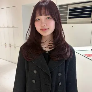 ロング haruko🎀⌇ レイヤーカットのヘアスタイル