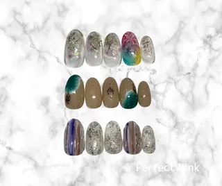 ショート 💅Perfect Wink RUI🌈のネイルデザイン