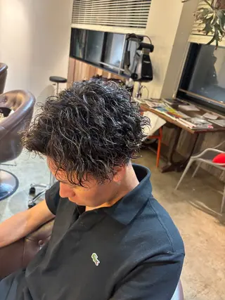 メンズ 🌀メンズパーマ🌀 平川海夢のヘアスタイル