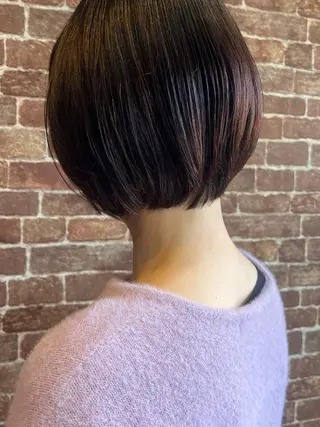 ショート カラー パーマ ヘアアレンジ メンズ キッズ ネイル マツエク・マツパ アイブロウ 久木原 ゆりのヘアスタイル