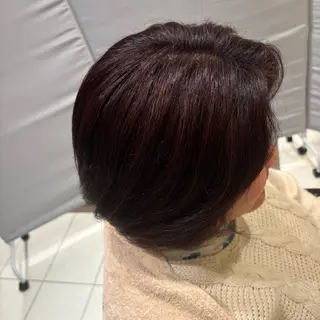 カラー 森田 玲央のヘアスタイル