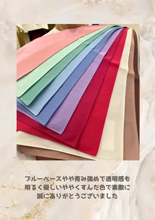 パーソナルカラー診断 自由が丘💐ブルームのその他イメージ