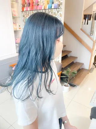 セミロング カラー ✨カラー支持No.1 🧸ワキ カナコ🧸のヘアスタイル