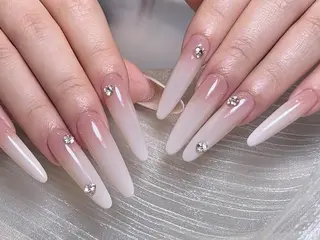 ネイル By moonネイル 🌷ワンホン/韓国風のネイルデザイン
